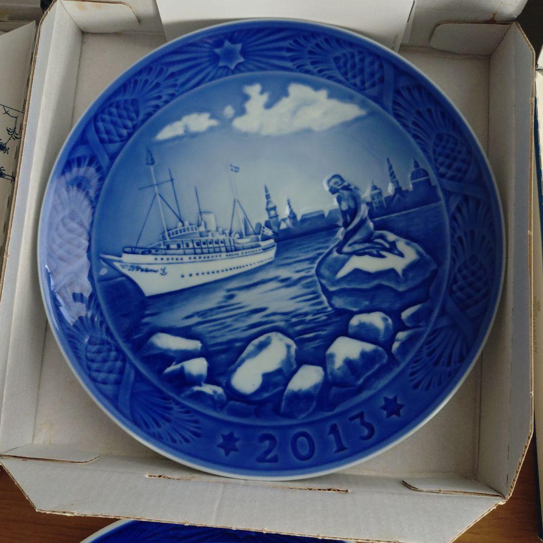 ロイヤルコペンハーゲン　イヤープレート　9枚セット