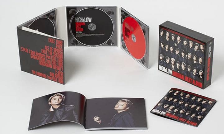 HiGH&LOW(映画+LIVE)+アルバムCD+月刊EXILE+α