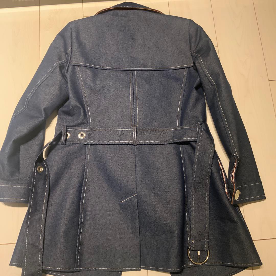 COACHデニムトレンチコート