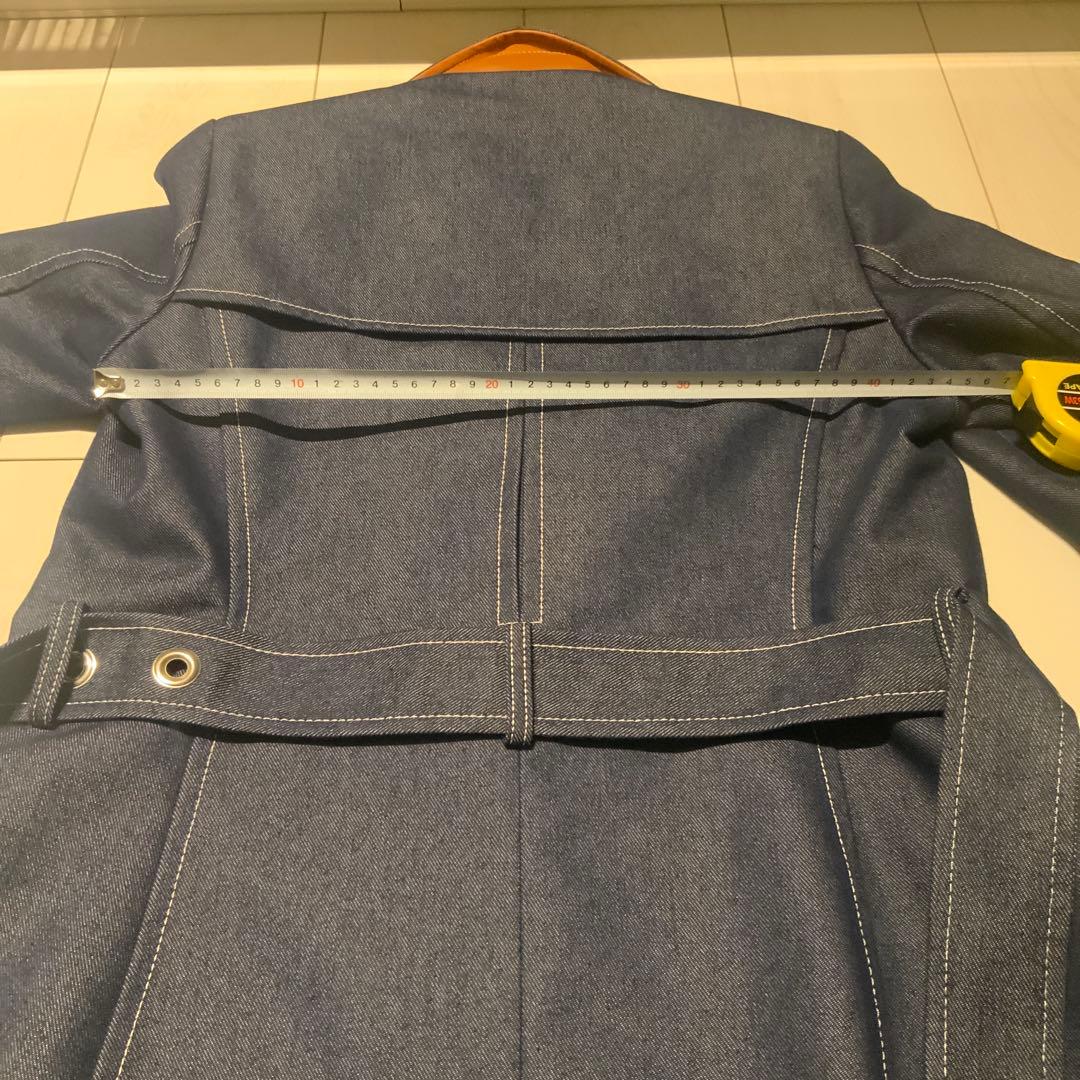 COACHデニムトレンチコート