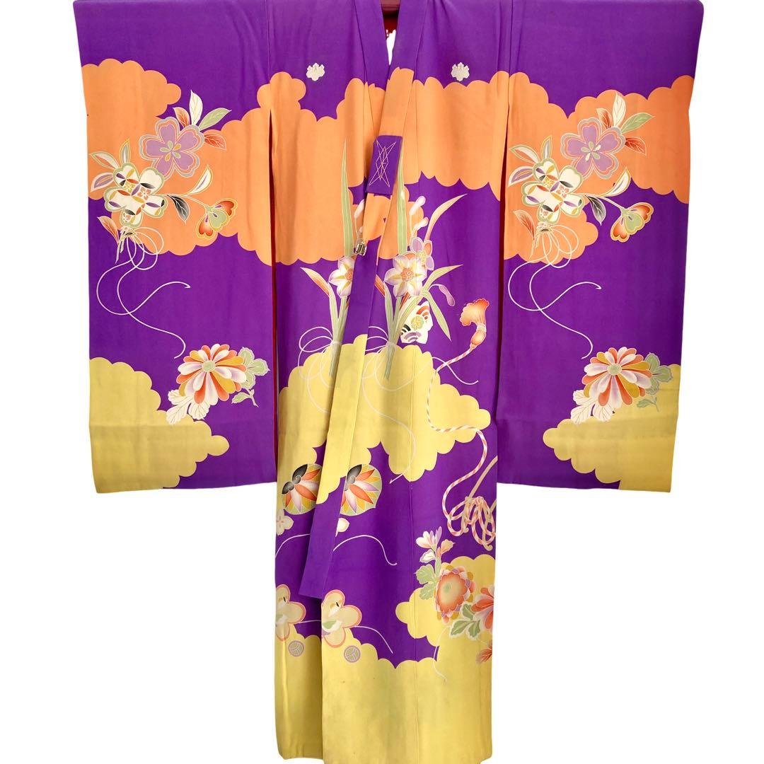 アンティーク　女の子　子供着物　NO8