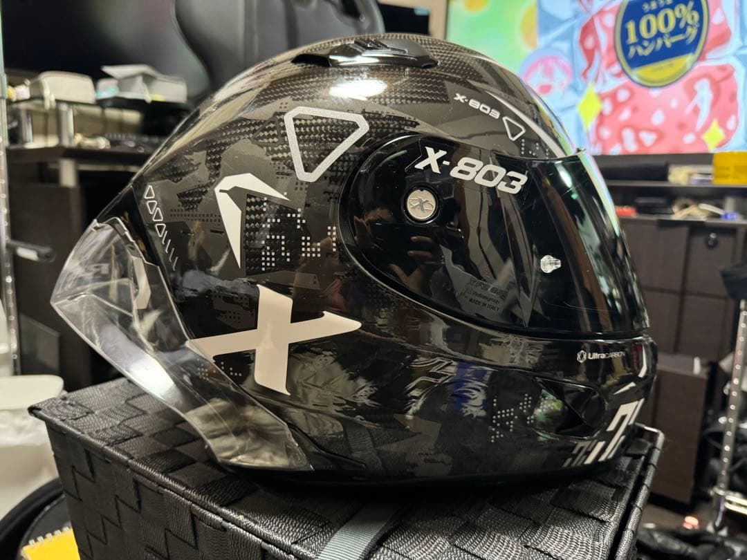 【Lサイズ】X-lite X-803RS ウルトラカーボン DARKO