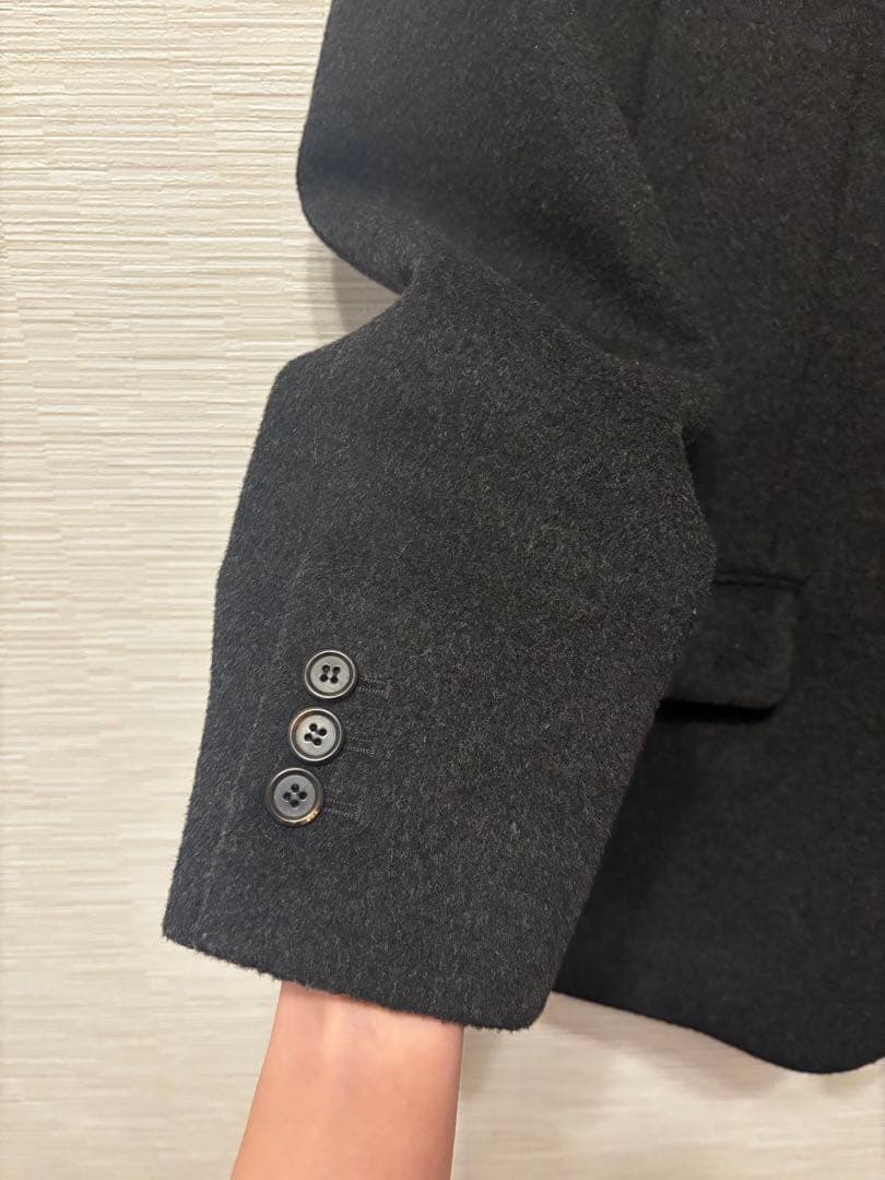 ジャケット・アウター OHOTORO Hanging 2way jacket/charcoal