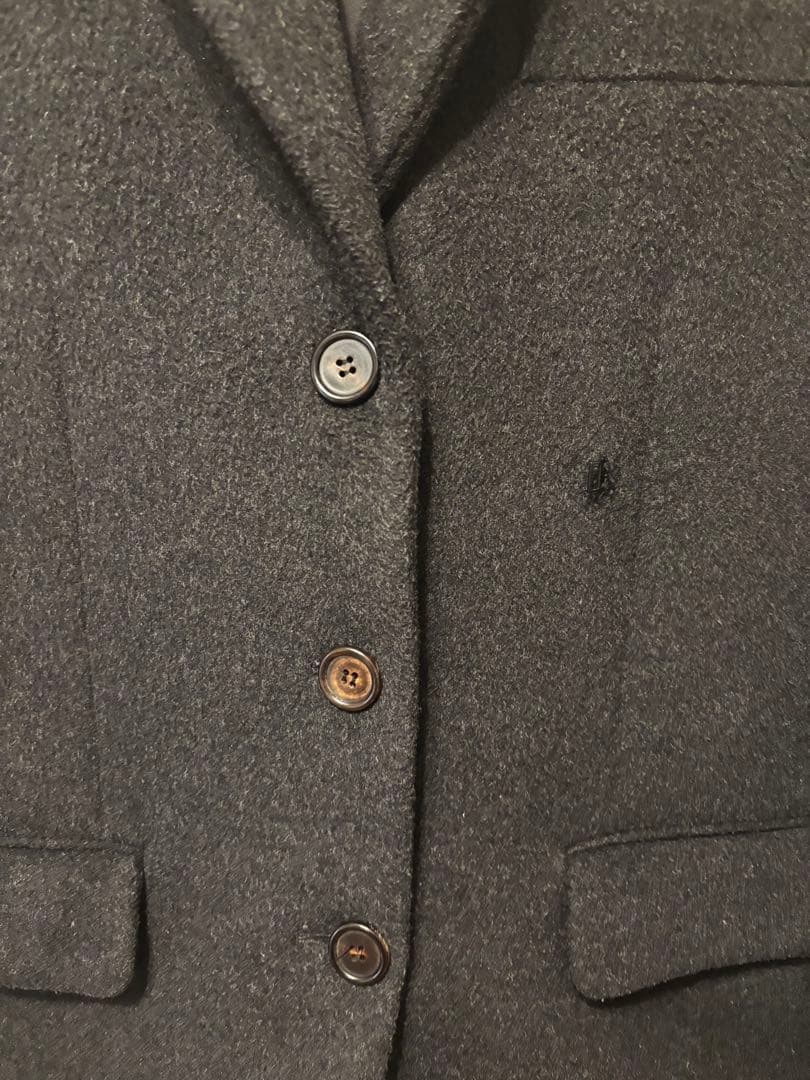 ジャケット・アウター OHOTORO Hanging 2way jacket/charcoal