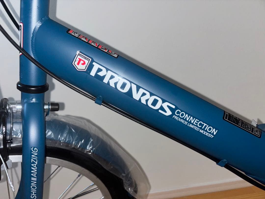 PROVROS CONNECTION 折りたたみ自転車 青