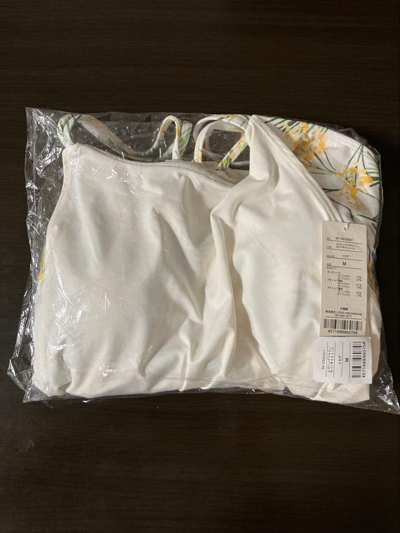 ★新品★【SUKALA】スプリングフラワーカバーキャミソール⭐︎ミモザ⭐︎M⭐︎