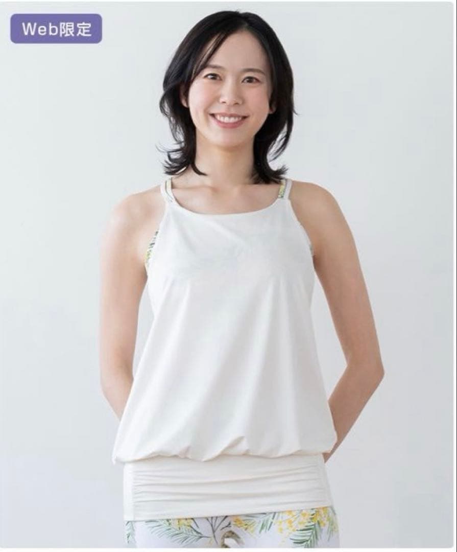 ★新品★【SUKALA】スプリングフラワーカバーキャミソール⭐︎ミモザ⭐︎M⭐︎