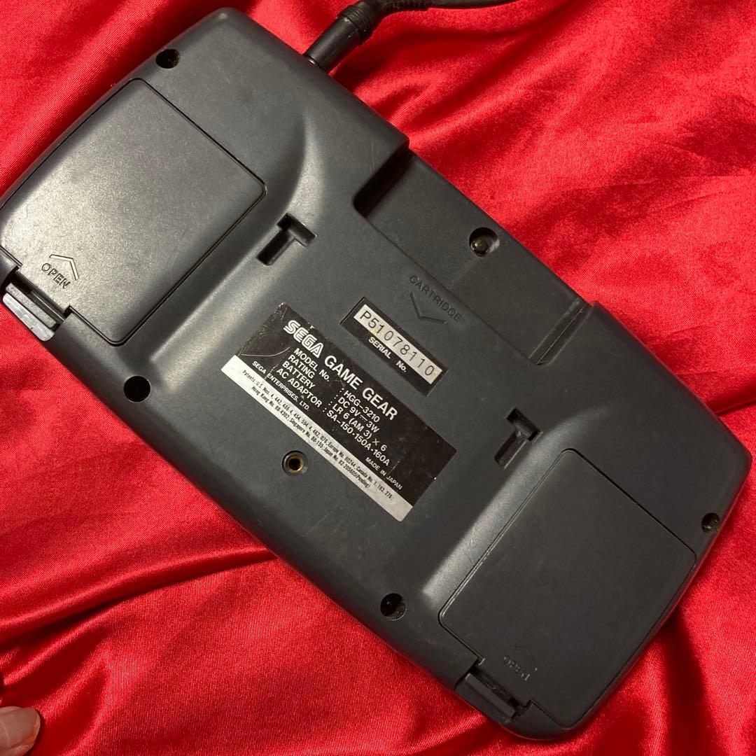 SEGA セガ ゲームギア本体 プヨプヨ通ソフト・ACアダプター付即購入OK！