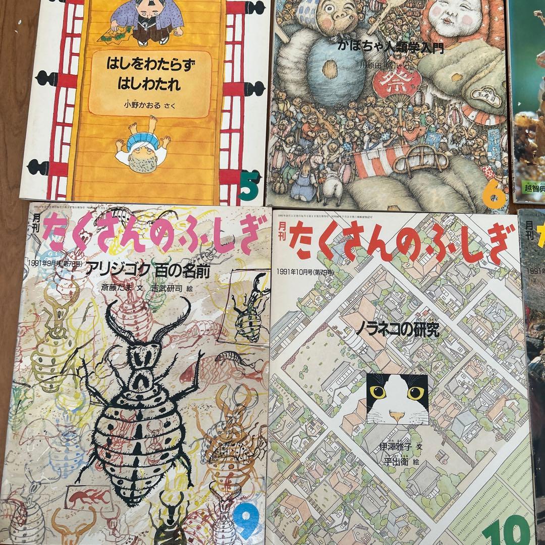 たくさんのふしぎ 1991年 12冊〔1月-12月〕