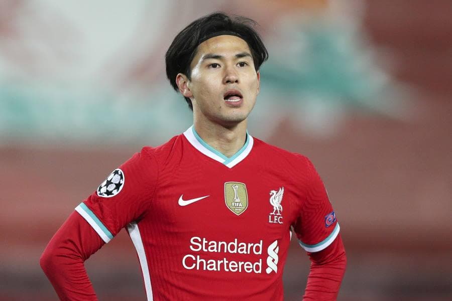 【CLフルパッチ＆選手支給用】南野拓実 ＃１８ リヴァプール ２０／２１（H）