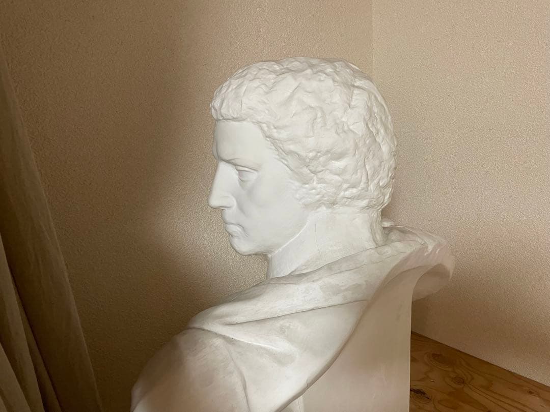 石膏像　ブルータス胸像　Yokohama Oka 製　引き取り限定