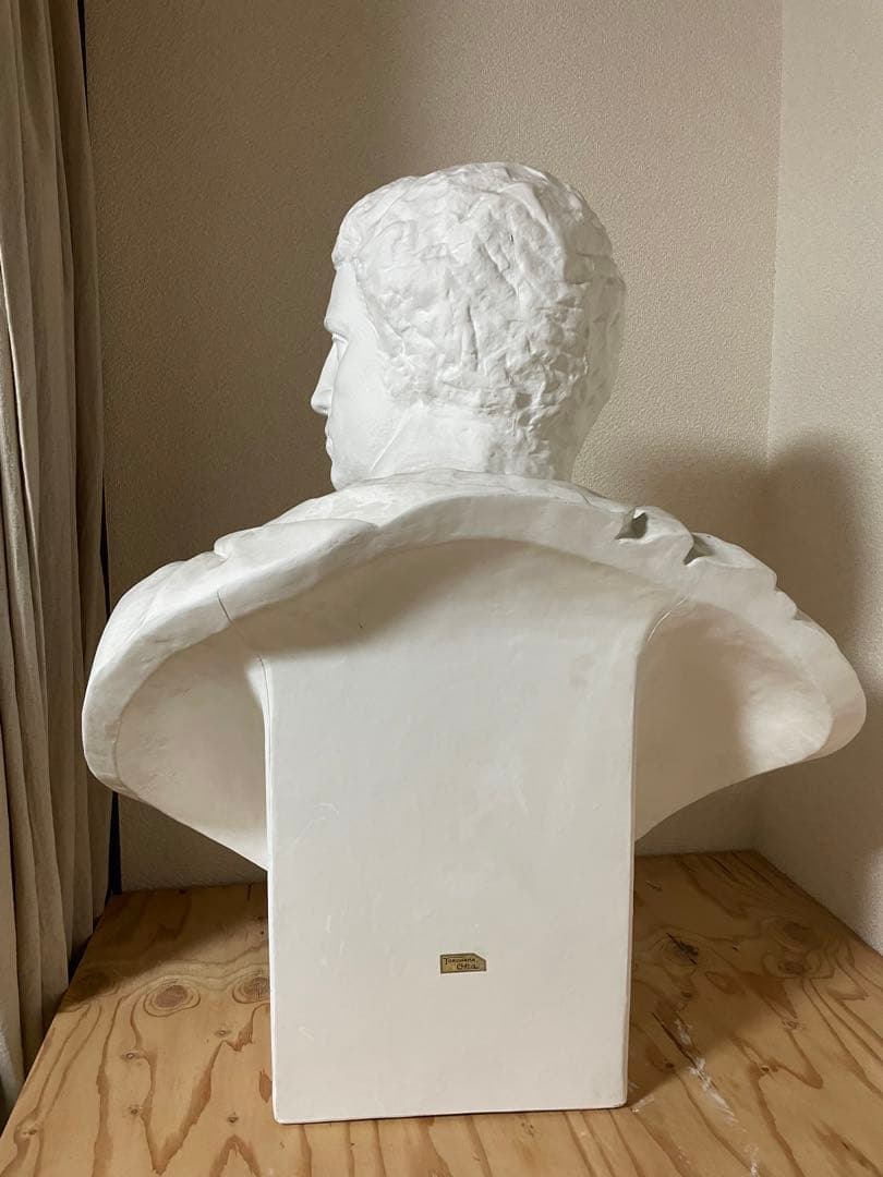 石膏像　ブルータス胸像　Yokohama Oka 製　引き取り限定