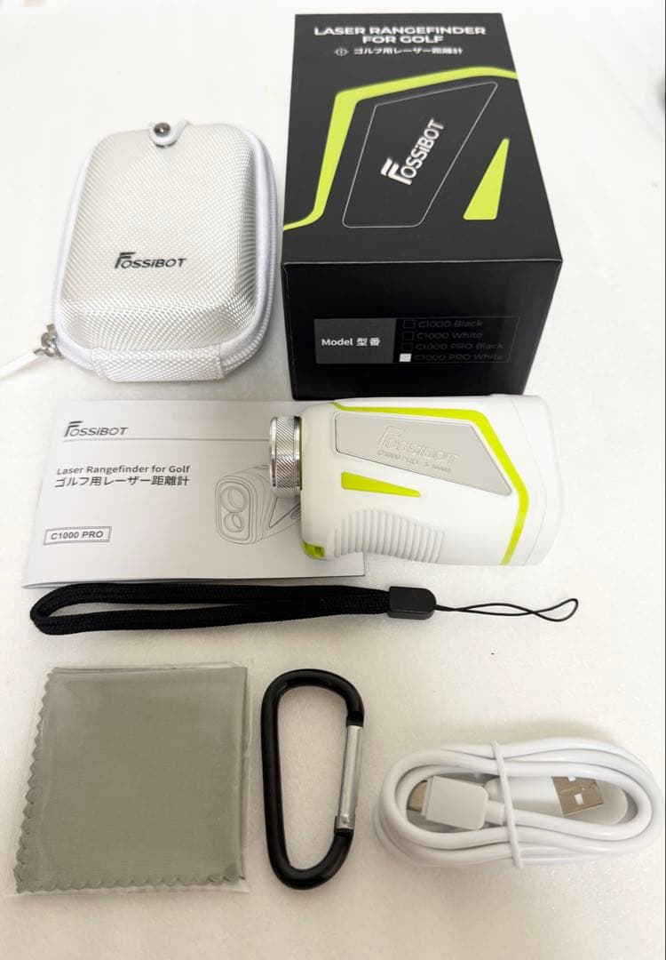 Fossibot C1000 PRO ゴルフ用距離計 ホワイト