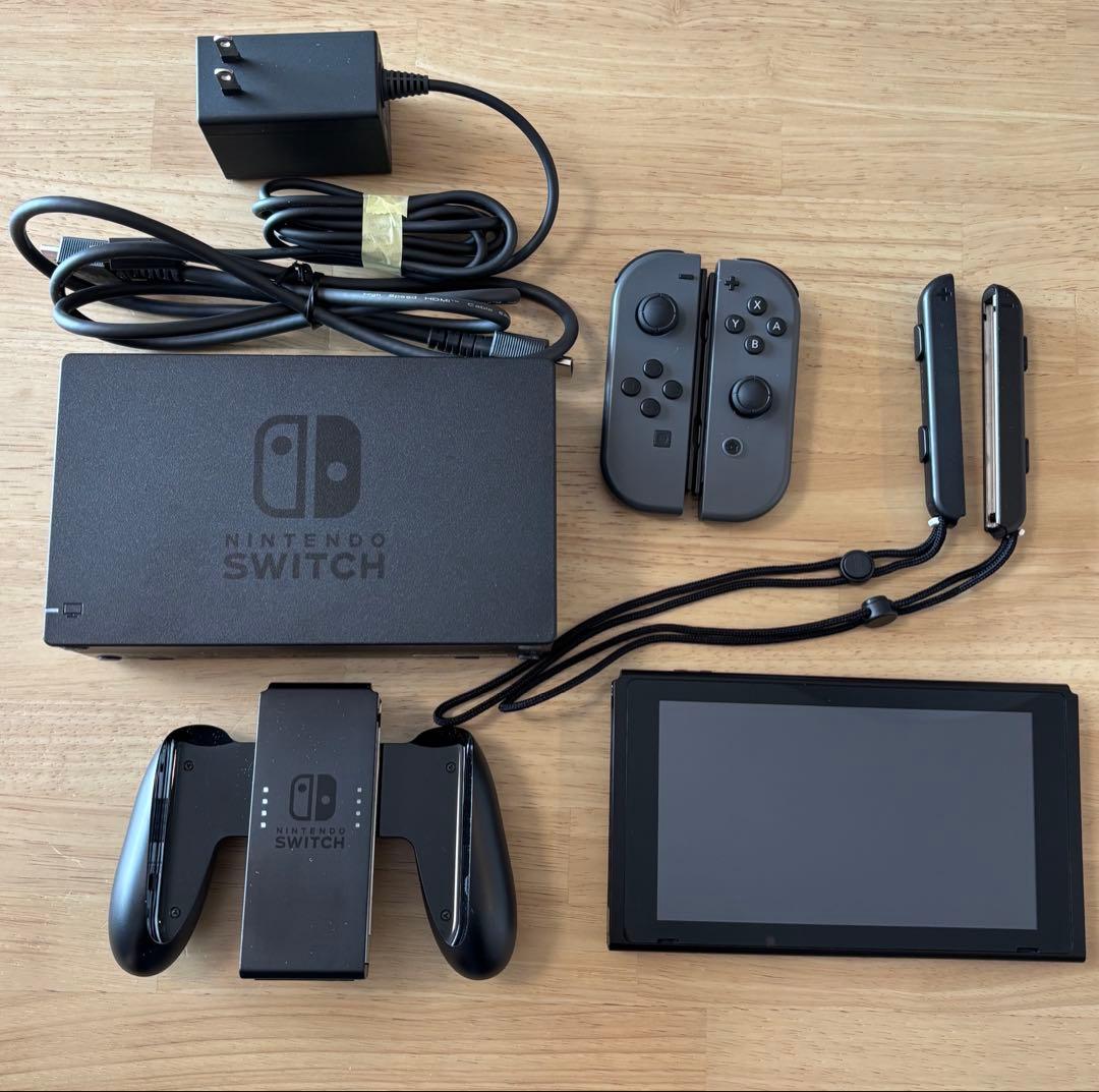 Nintendo Switch 本体 グレー + 付属品一式