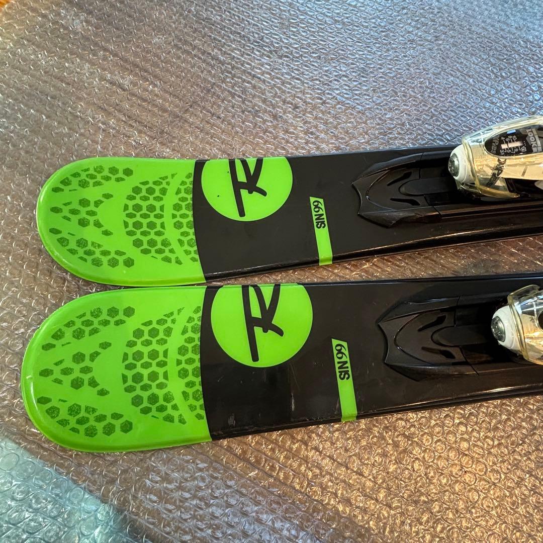 ロシニョール SIN99 調整ビンディング付ショートスキー　ミッドスキー