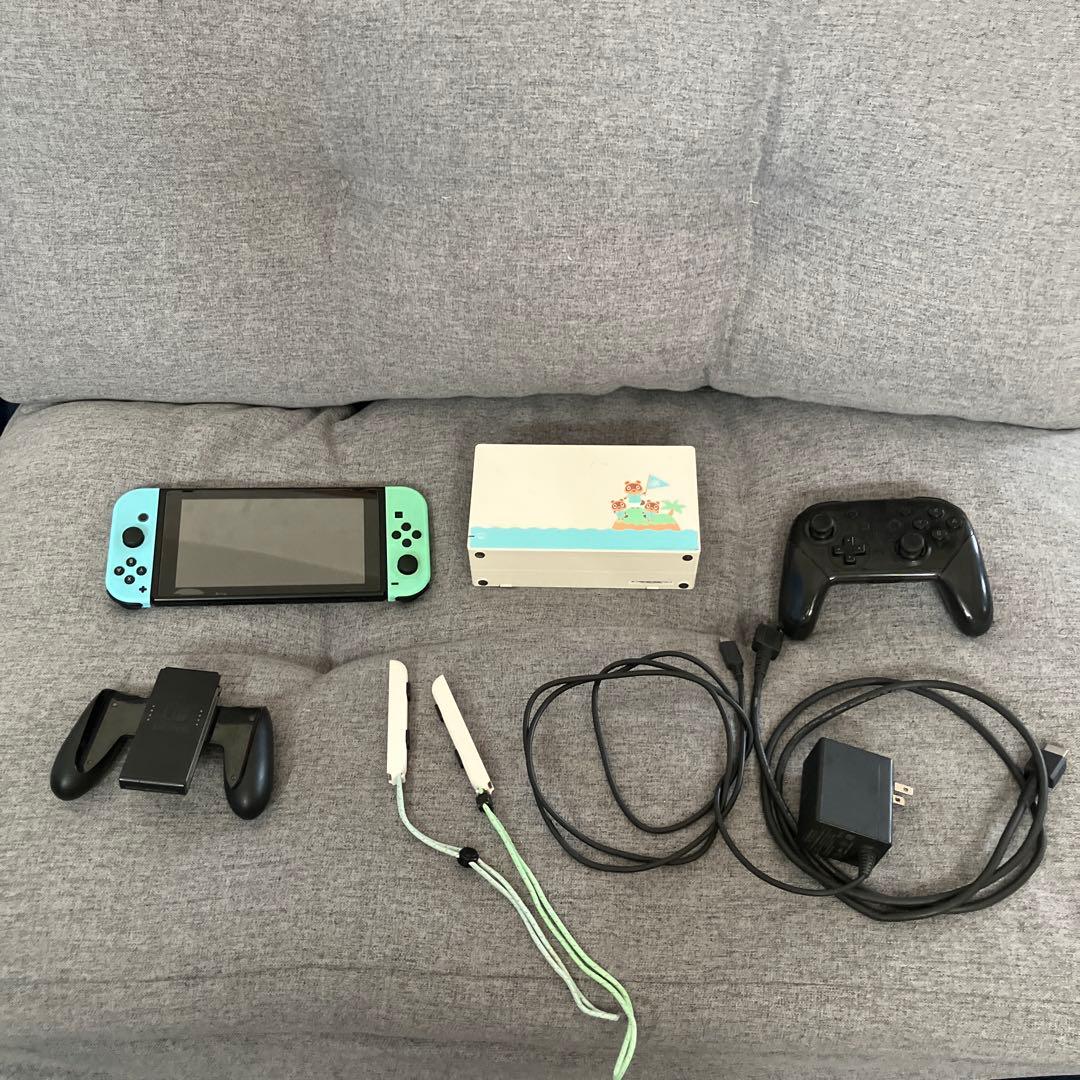 とぅぶ　Nintendo Switch 本体 どうぶつの森バージョン➕プロ