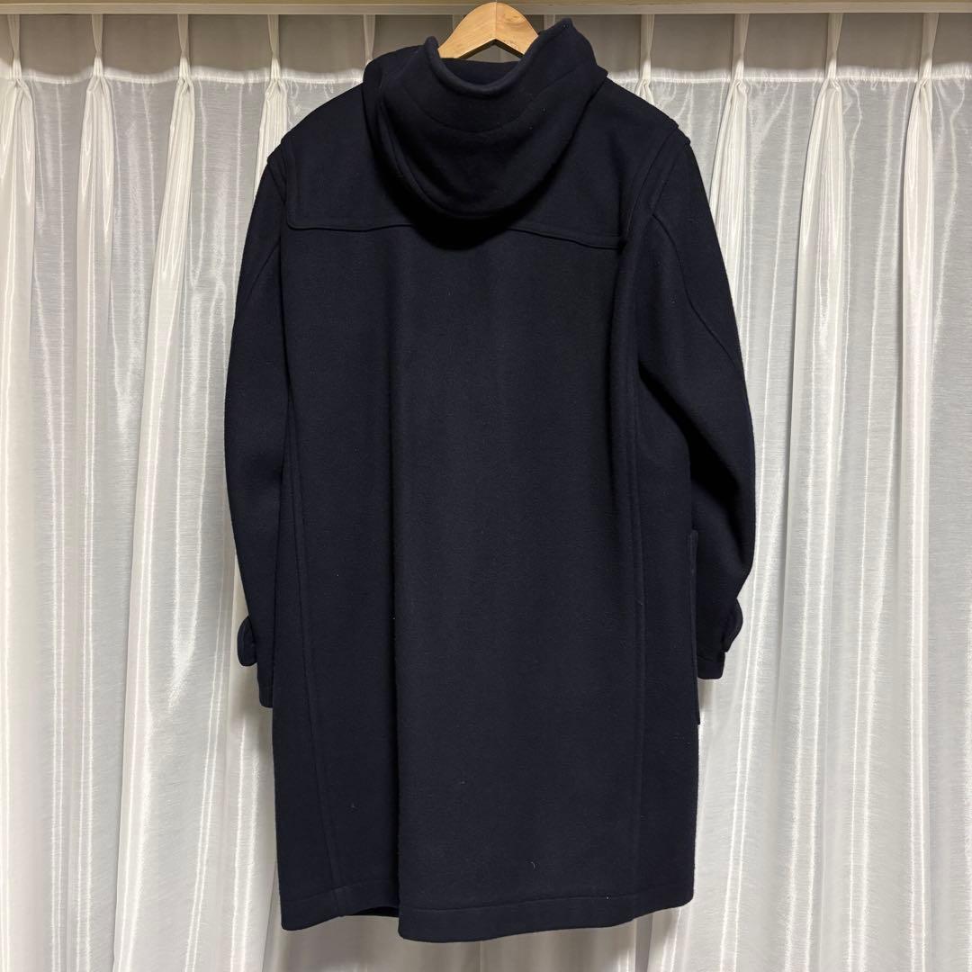 美品 オーシバル ネイビー ダッフルコート フード付き サイズ4