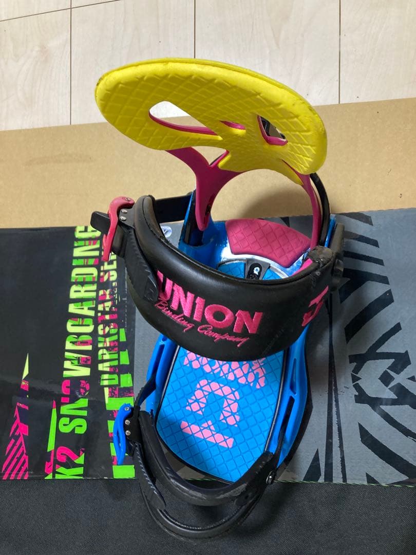 k2 スノーボード148cm ビンディングLカバー付き