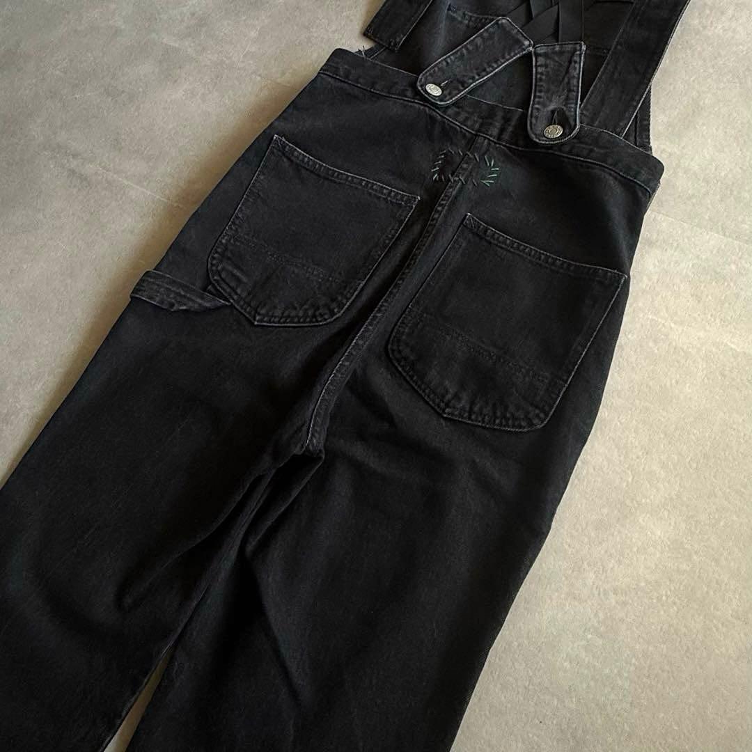 【本日限定価格✨】RonHerman ヴィンテージ加工 オーバーオール 黒デニム