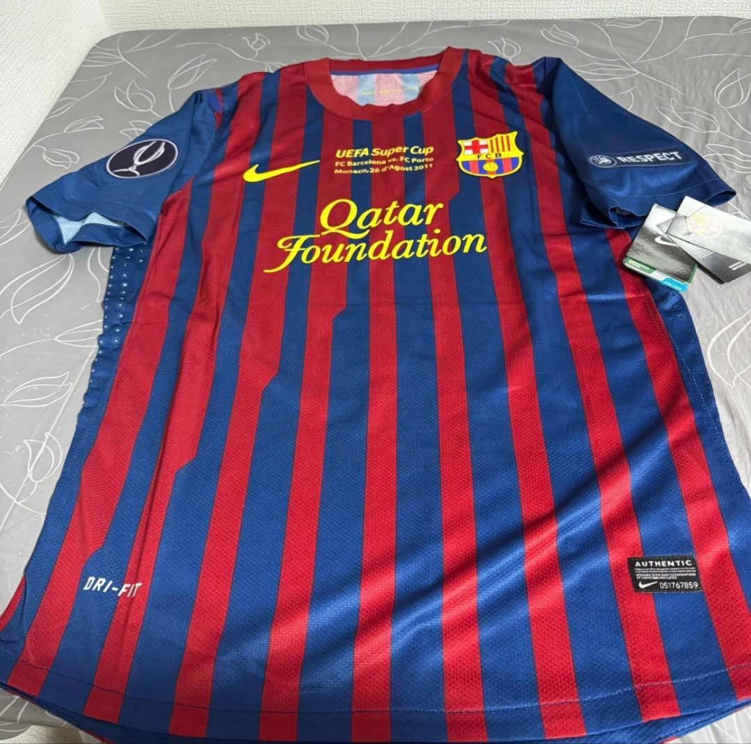 リオネル・メッシ　オーセンティック　バルセロナ　ウェア　ユニフォーム