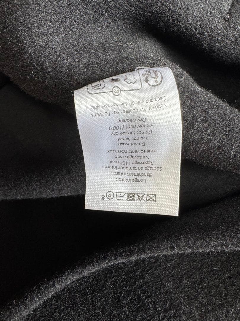 Sezane セザンヌ ダブルフェイス ウール コート ブラック