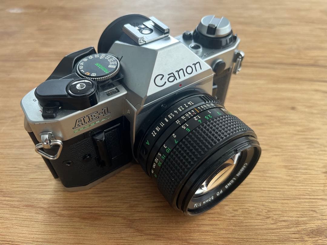 CanonAE-1 PROGRAM FD50mm F1.4フィルムカメラ 一眼