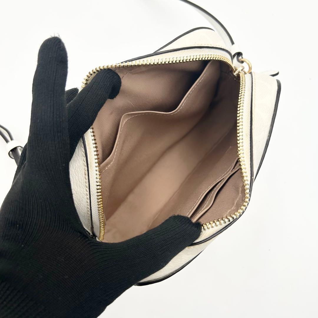 美品⭐︎COACH コーチ シグネチャー ショルダーバッグ カメラ 91677