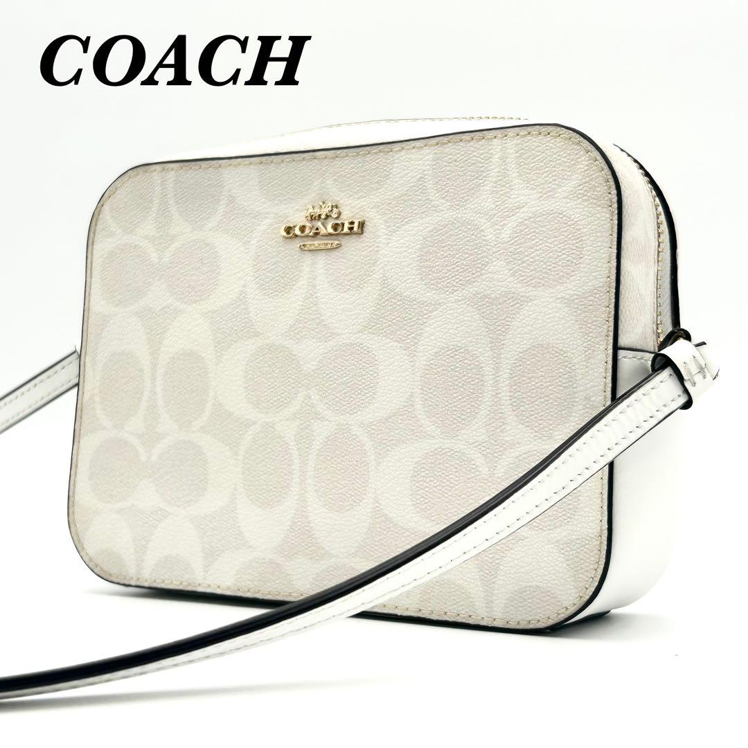 美品⭐︎COACH コーチ シグネチャー ショルダーバッグ カメラ 91677
