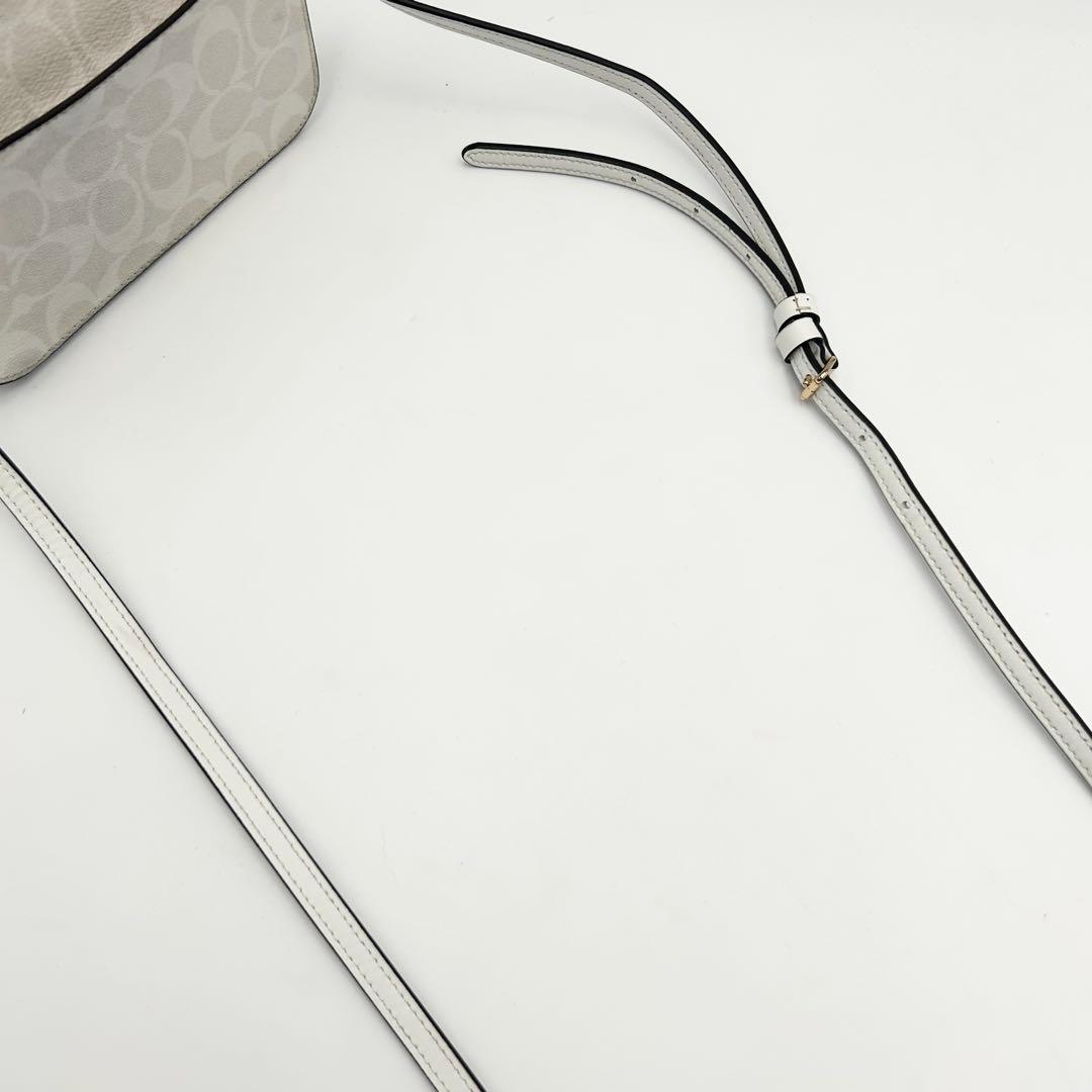 美品⭐︎COACH コーチ シグネチャー ショルダーバッグ カメラ 91677