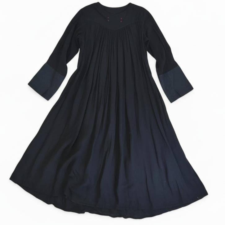 【美品】Hallelujah 羊使いのローブ ワンピース リネン 黒