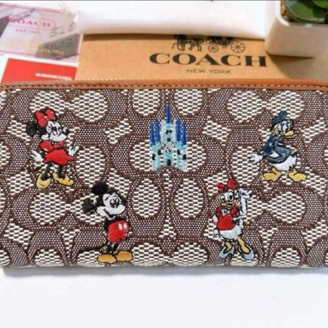 ✨新品未使用✨COACH ディズニー　ミッキーマウス　シンデレラ城　限定