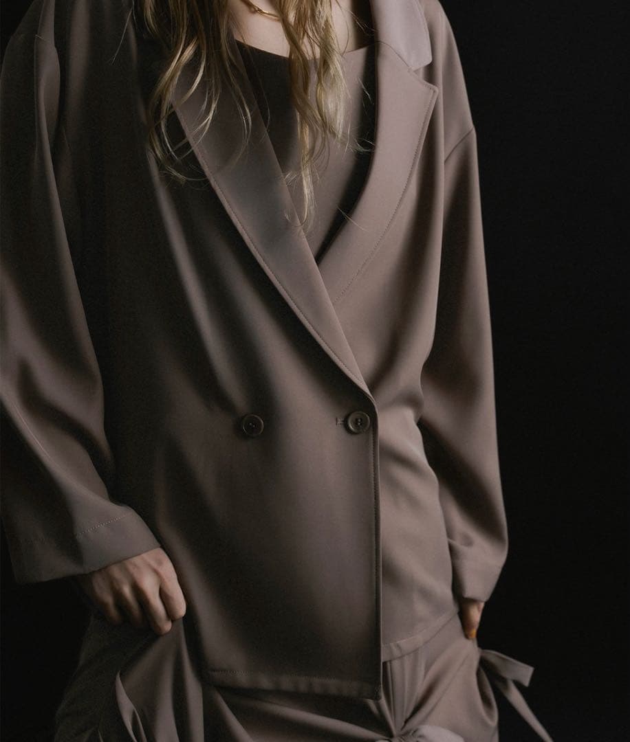 et.UNIVER Frourish attached dress S ブラウン