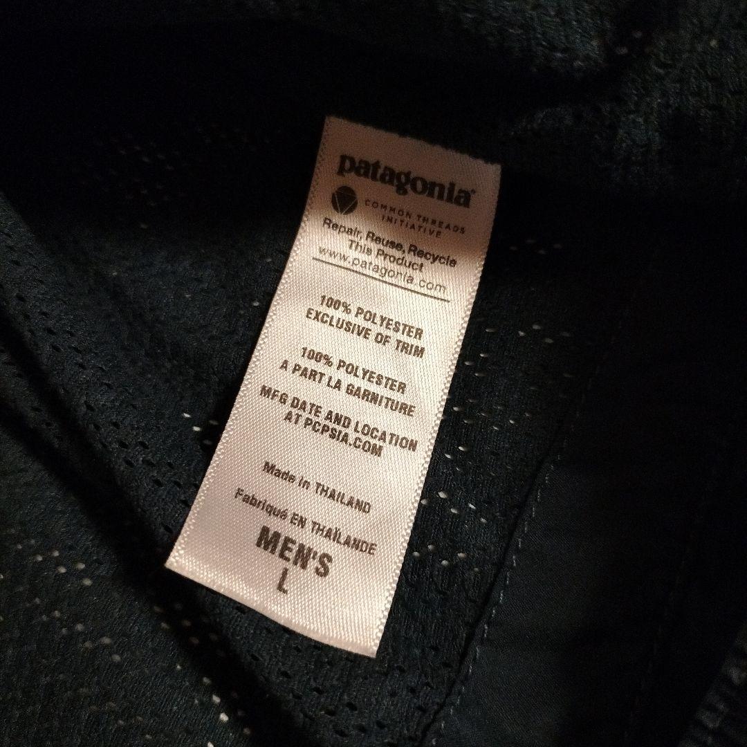 patagonia フード付きスキーウェア　ターコイズブルー　サイズL