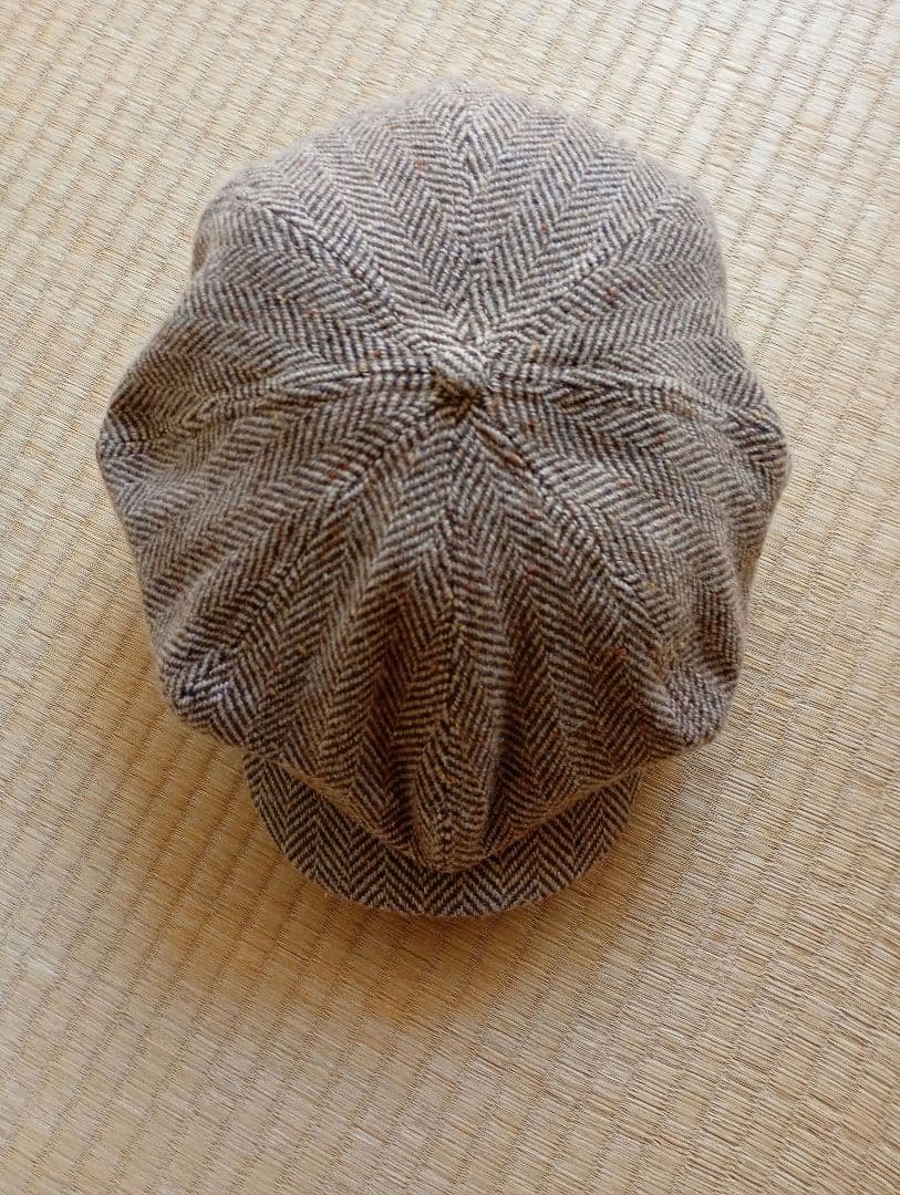 ポロラルフローレン　ツイード ニュースボーイ キャップ　新品　 RRL