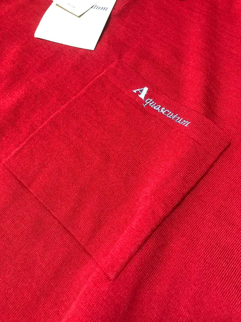 イタリア製 AquaScutum L/S Polo Shirts ポロシャツ