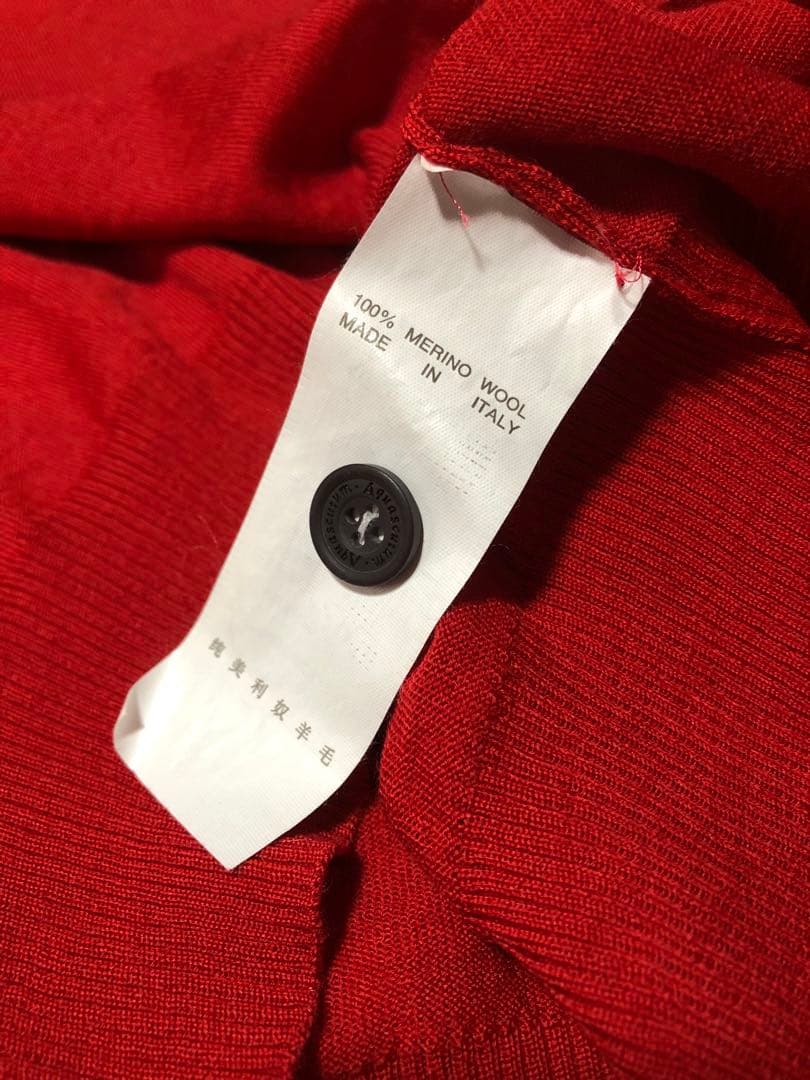 イタリア製 AquaScutum L/S Polo Shirts ポロシャツ