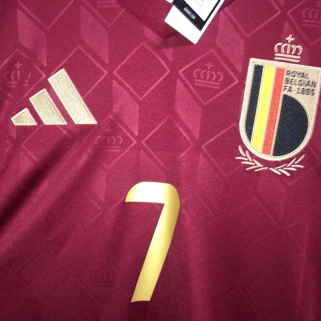 新品 未使用 タグ付き ベルギー代表 ホーム デブライネ インポートS