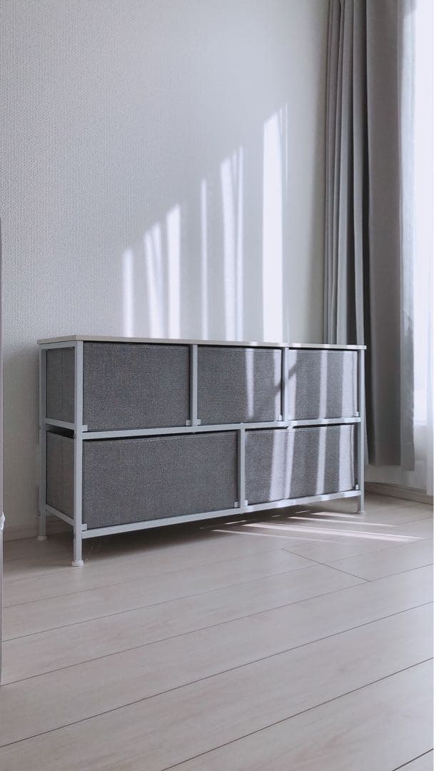 ニトリ　軽量ローチェスト　完成品