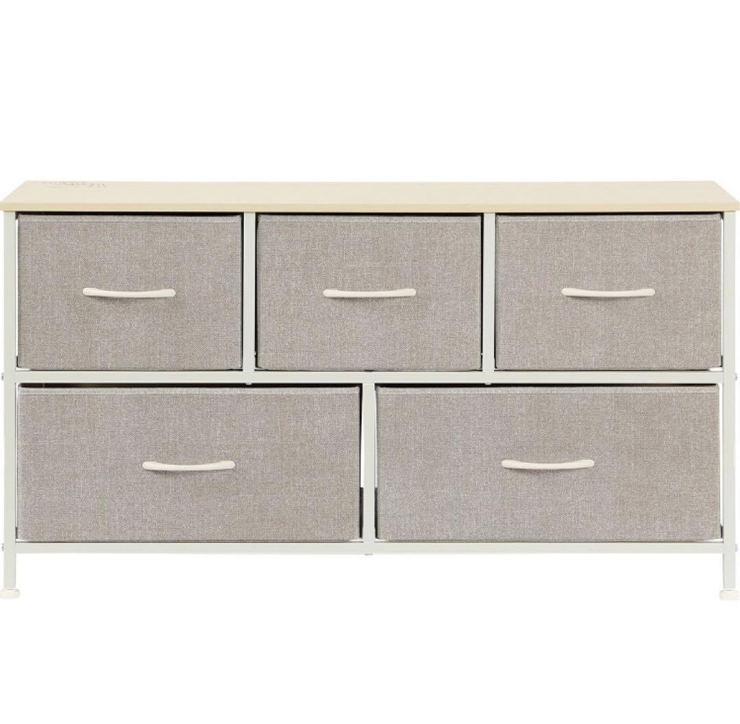 ニトリ　軽量ローチェスト　完成品