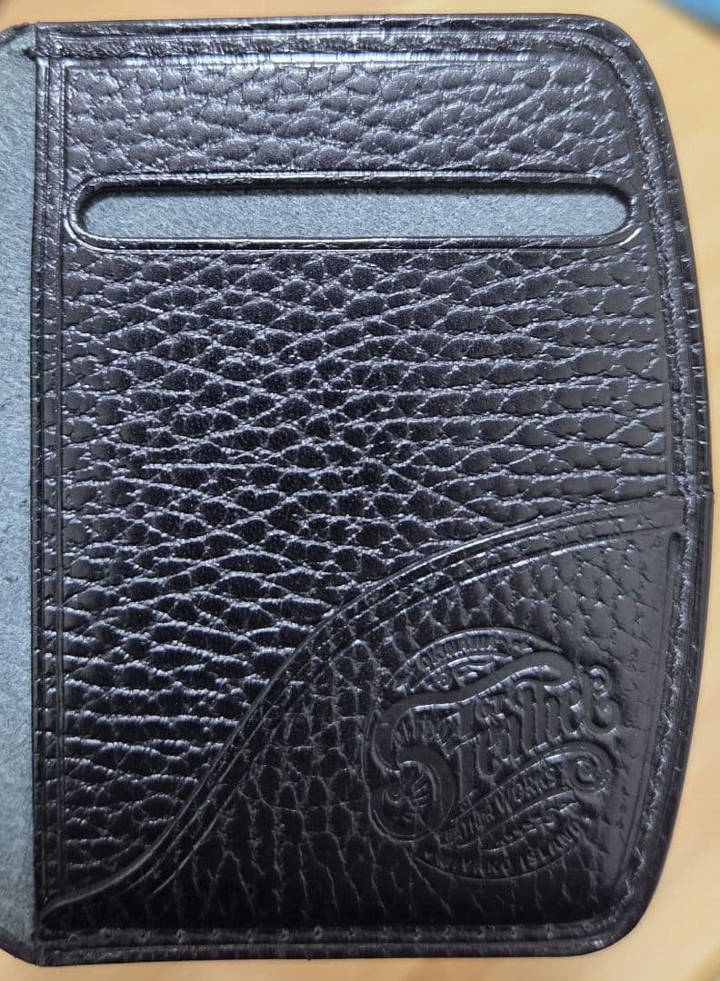 6T leatherworks マネークリップ　ブラック/ドラーロ