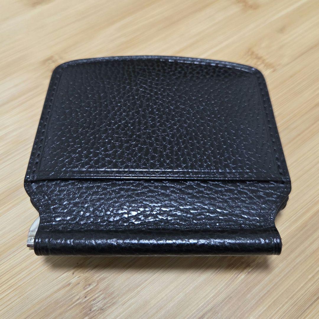 6T leatherworks マネークリップ　ブラック/ドラーロ