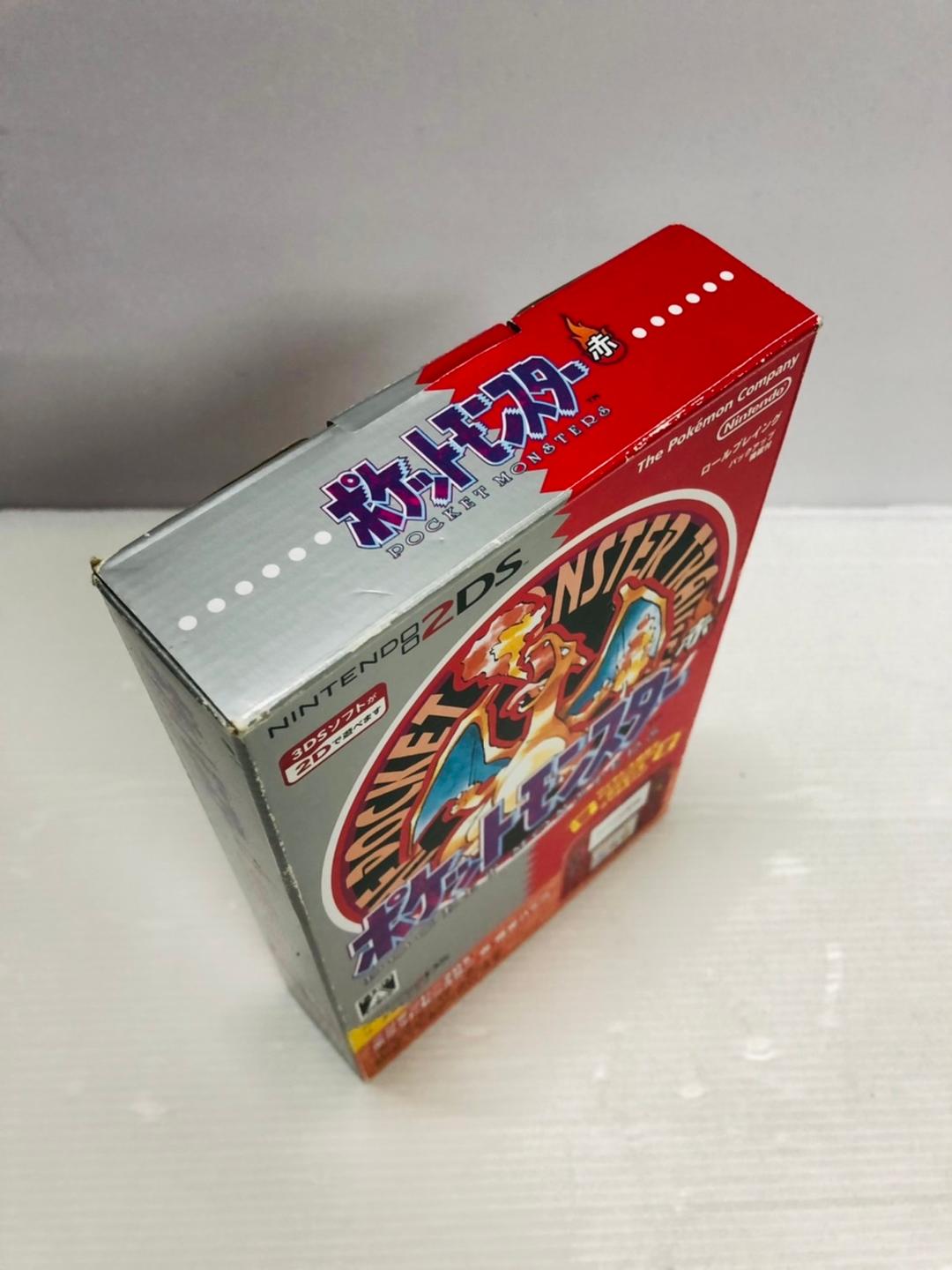 ★未使用★極美品ニンテンドー2DSポケットモンスター 赤　限定パック生産終了訳