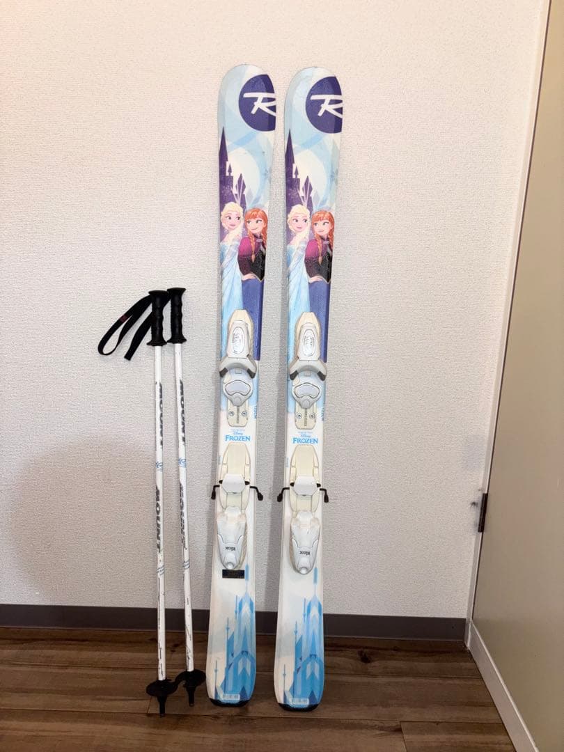 ロシニョール アナと雪の女王 ジュニア スキー 122cm ROSSIGNOL