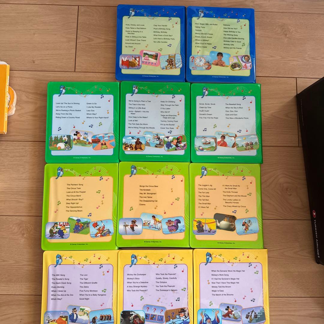 DWE シングアロングDVD.ブック.カード