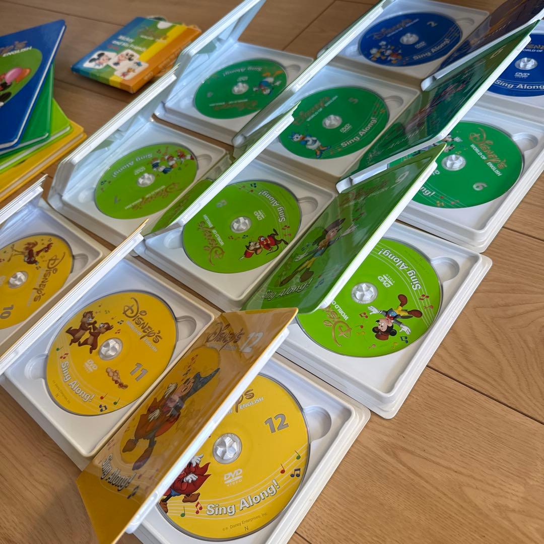 DWE シングアロングDVD.ブック.カード