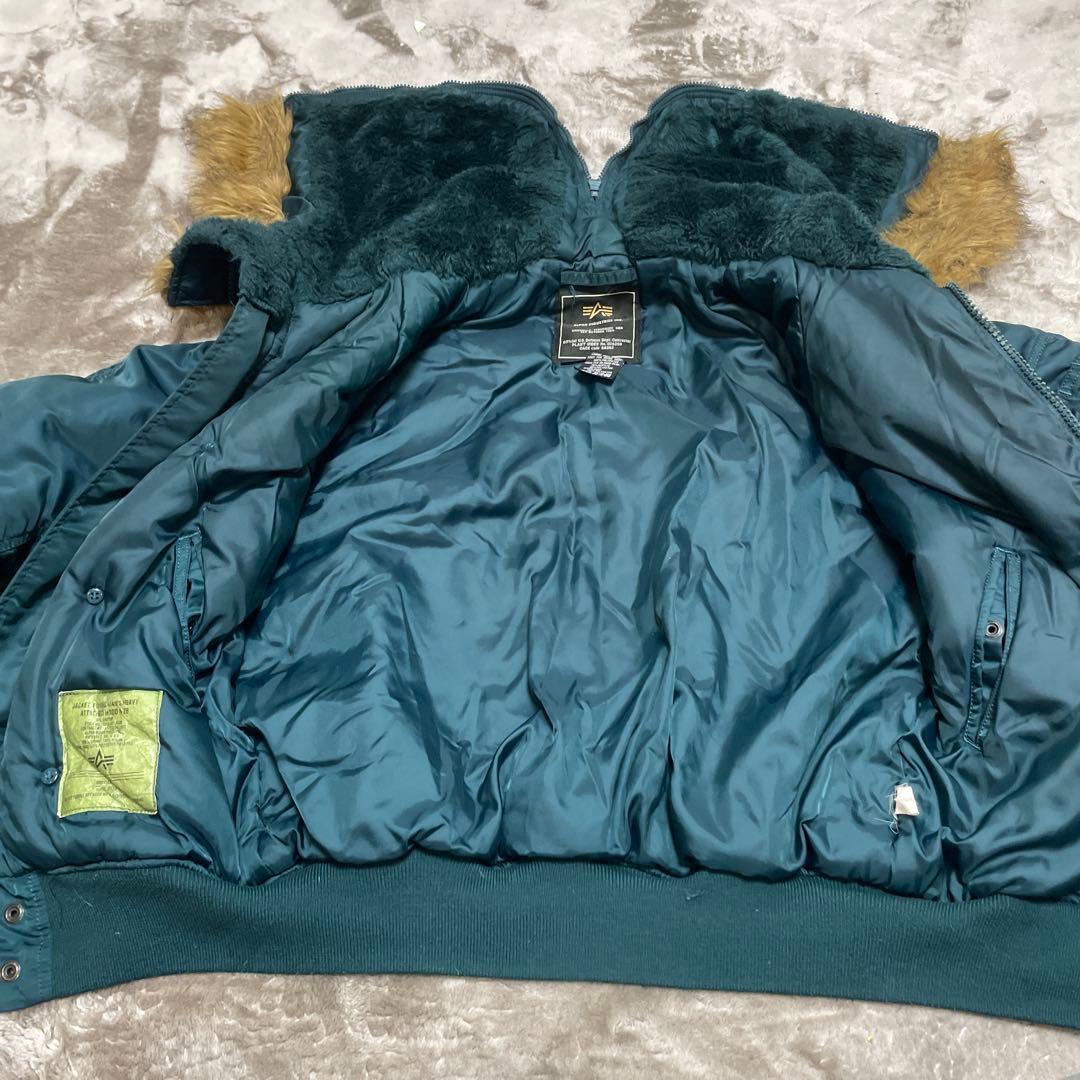 う*】様 美品Alpha Industries N2-Bフライトジャケット ダー