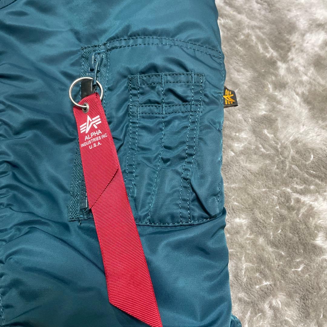 う*】様 美品Alpha Industries N2-Bフライトジャケット ダー