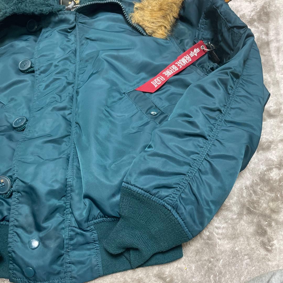 う*】様 美品Alpha Industries N2-Bフライトジャケット ダー