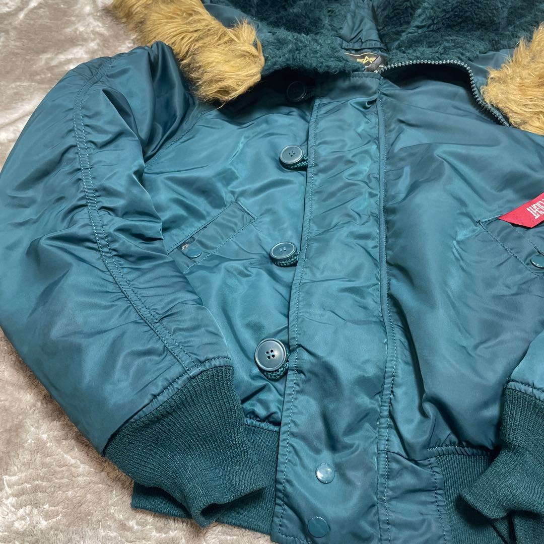 う*】様 美品Alpha Industries N2-Bフライトジャケット ダー