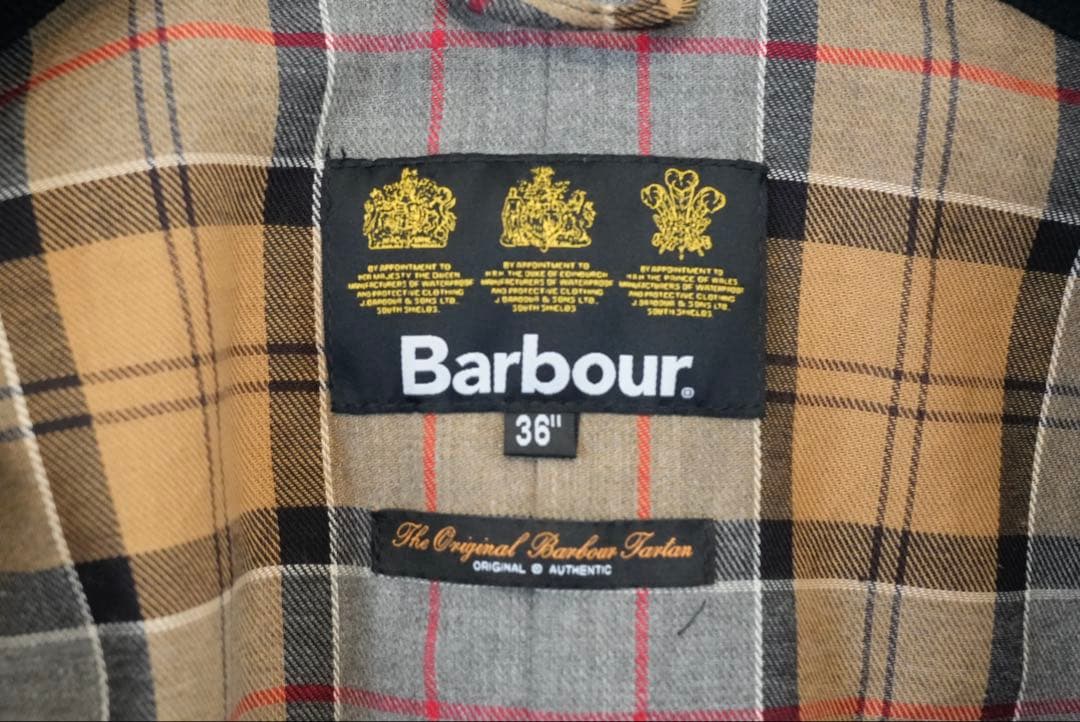 【Barbour】バブアー TRENCH COAT サイズ 36
